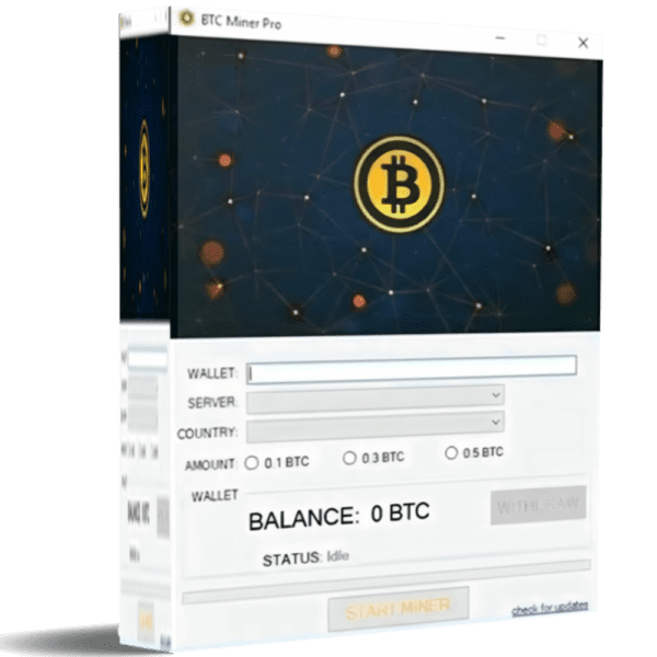 BTC MİNER PRO V9.2 2024 ( lifetime license)