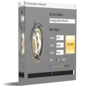 Crypto Mining Equipment V6.0 – Premium Software Technology (lifetime license)